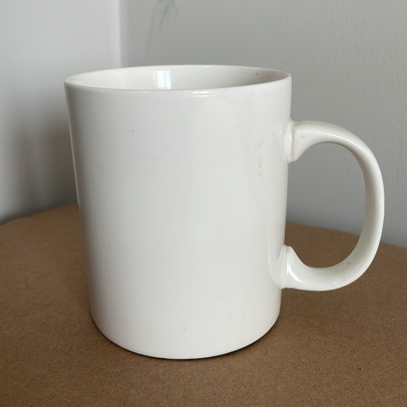 Coffee or Tea Mug - Initial "S" - White - 4 inches high - Picture 4 of 7